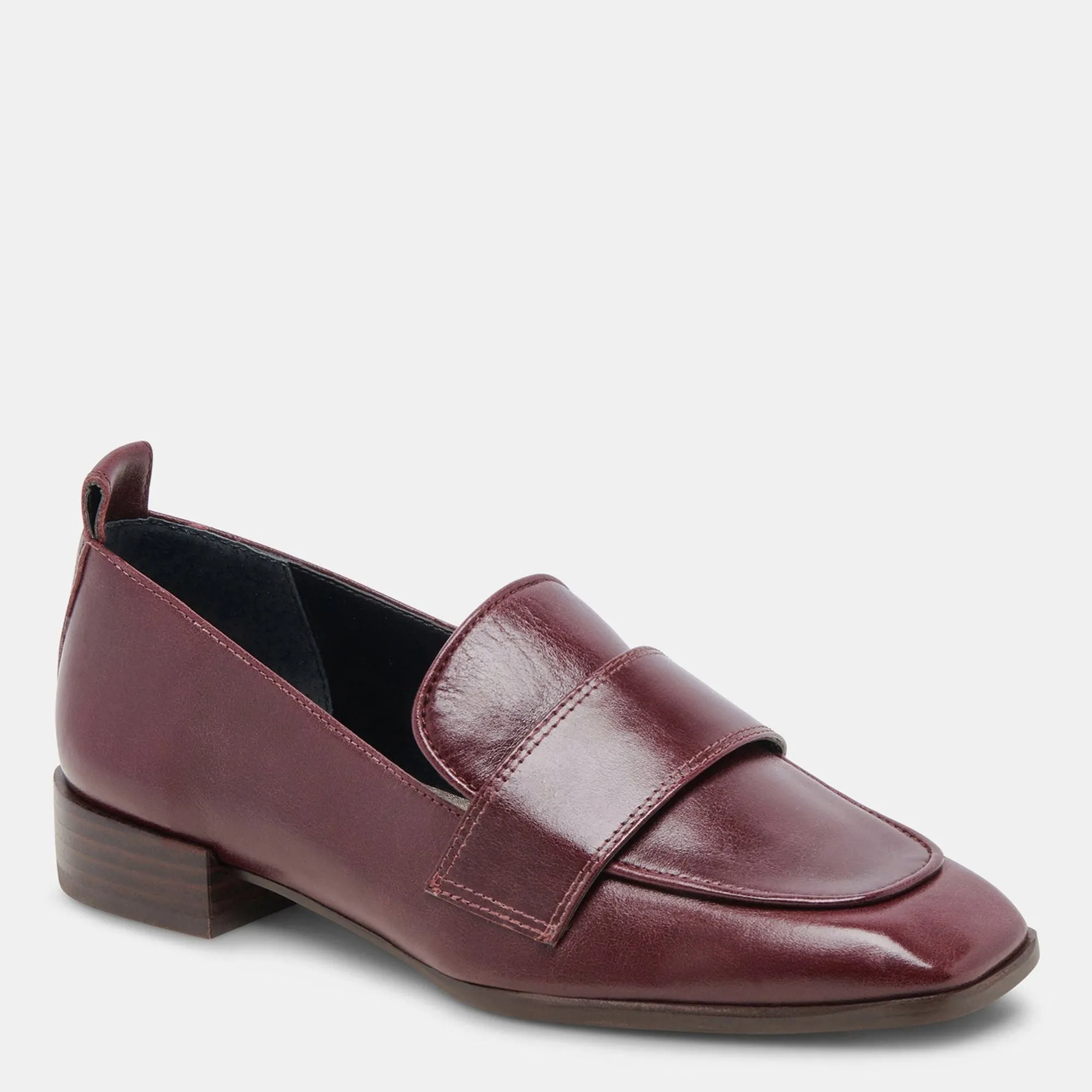 Nygel Loafers Cranberry Leather