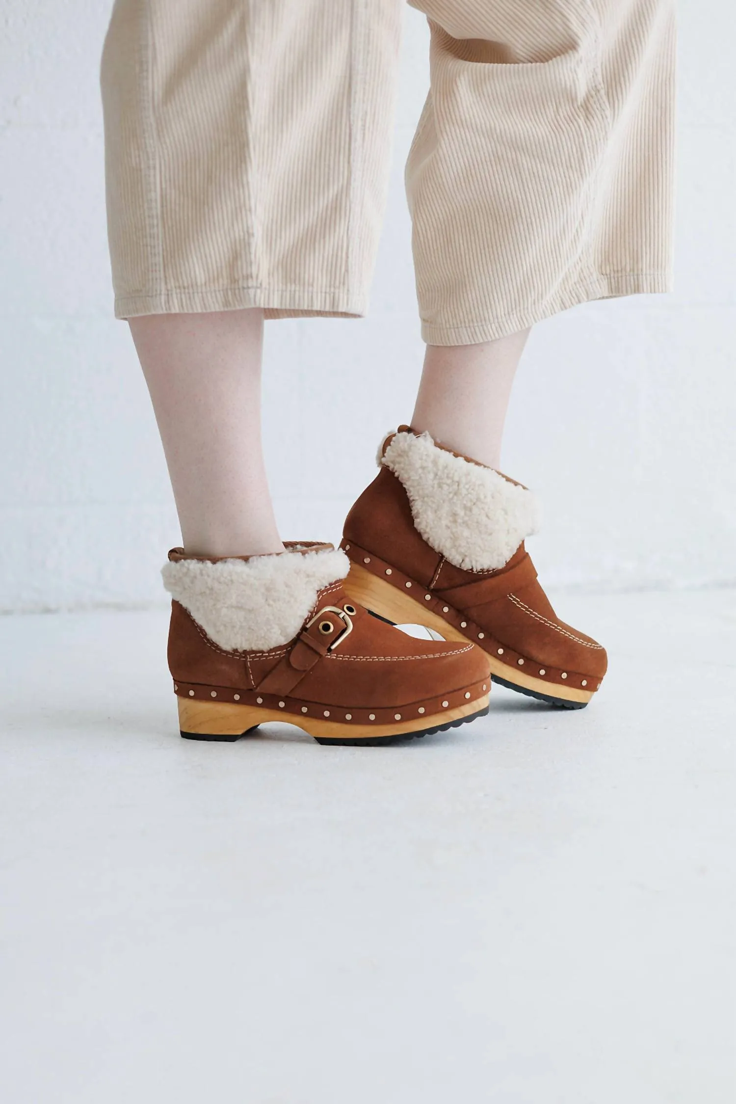 Oak Clog Boot In Brown