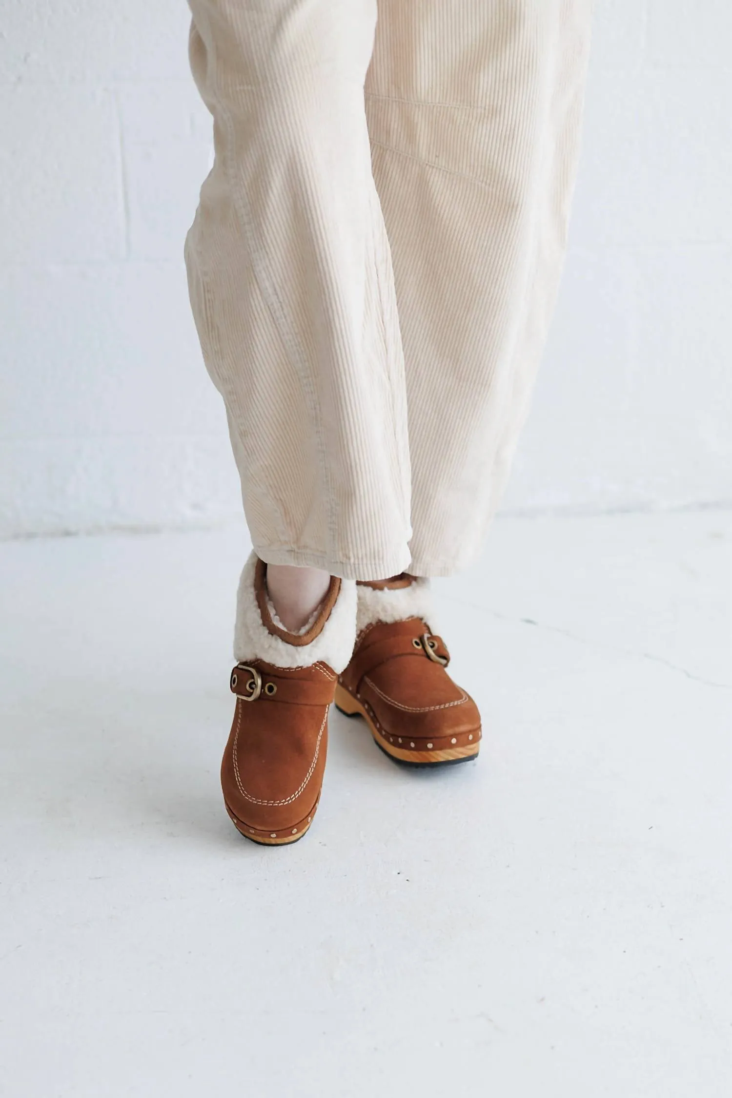 Oak Clog Boot In Brown