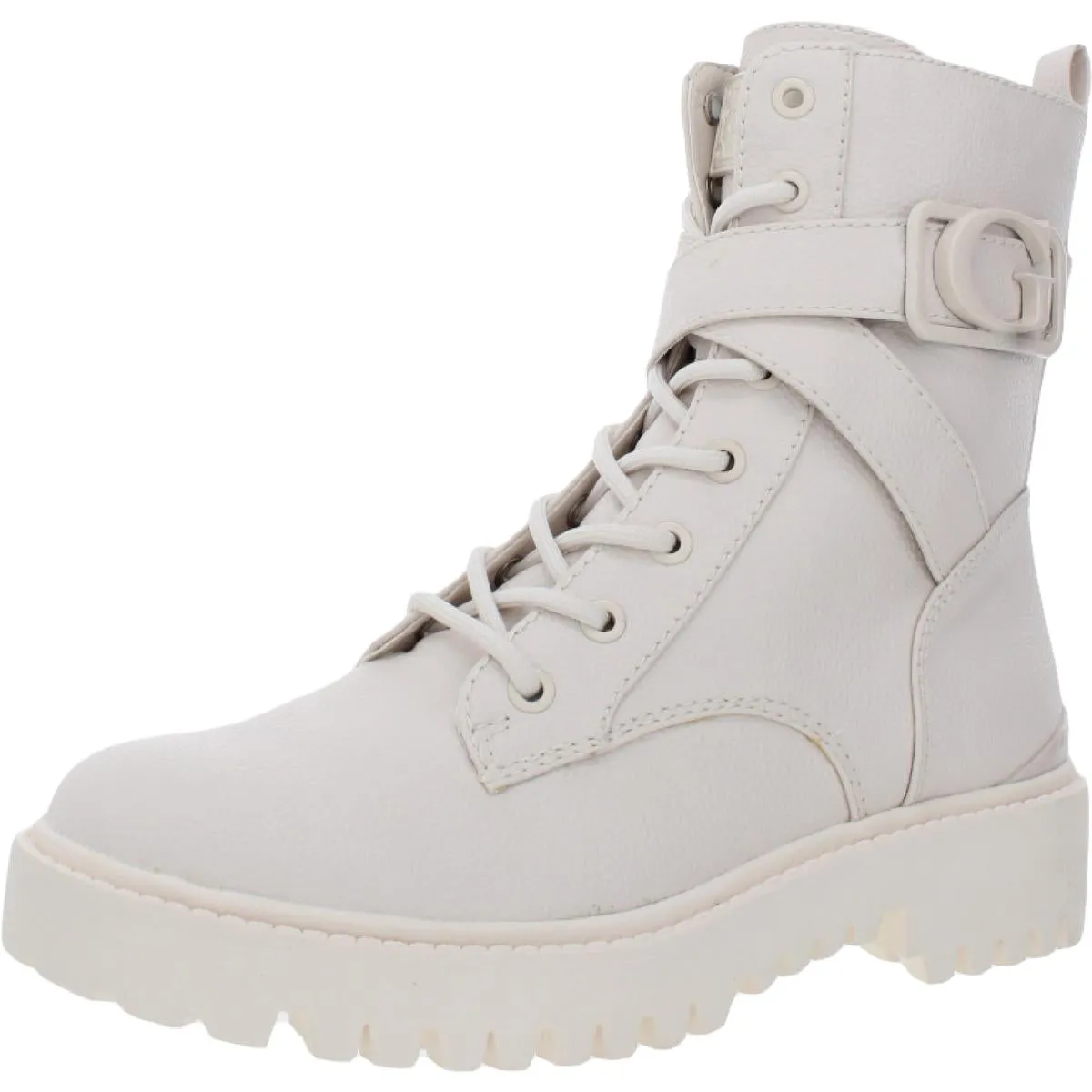 Orana  Womens Platform Combat & Lace-up Boots