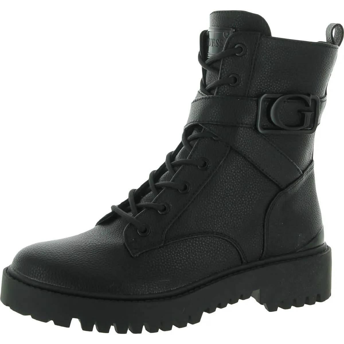 Orana  Womens Platform Combat & Lace-up Boots