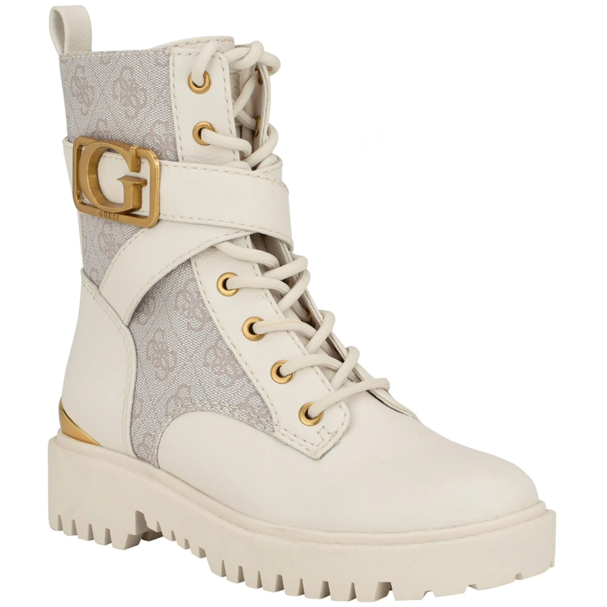 Orana  Womens Platform Combat & Lace-up Boots