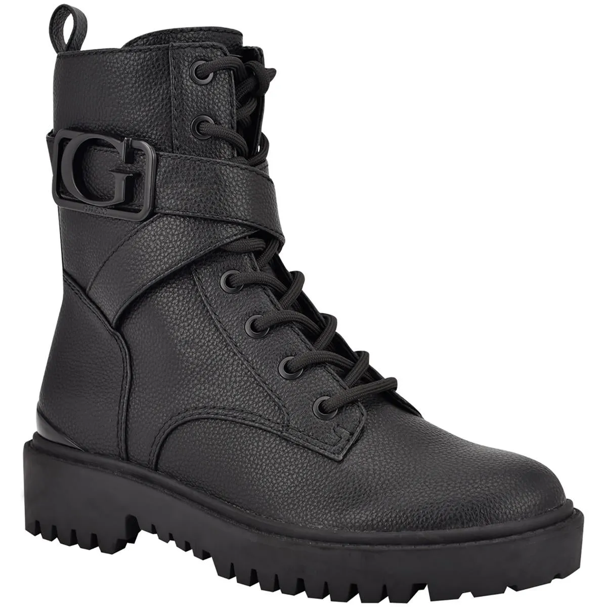 Orana  Womens Platform Combat & Lace-up Boots