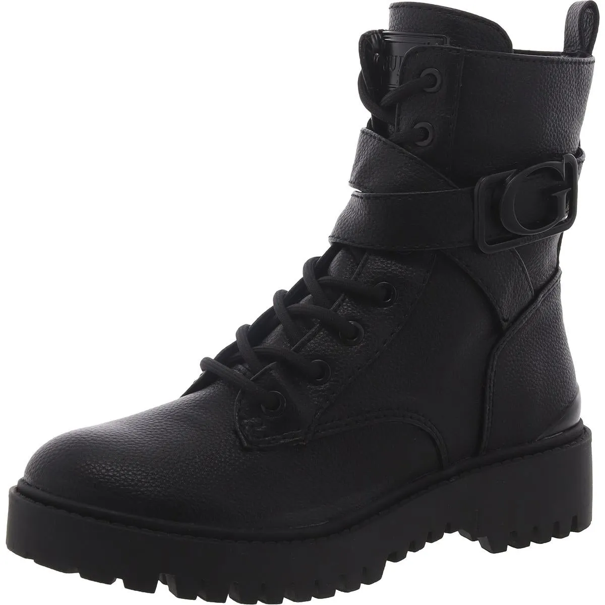 Orana  Womens Platform Combat & Lace-up Boots