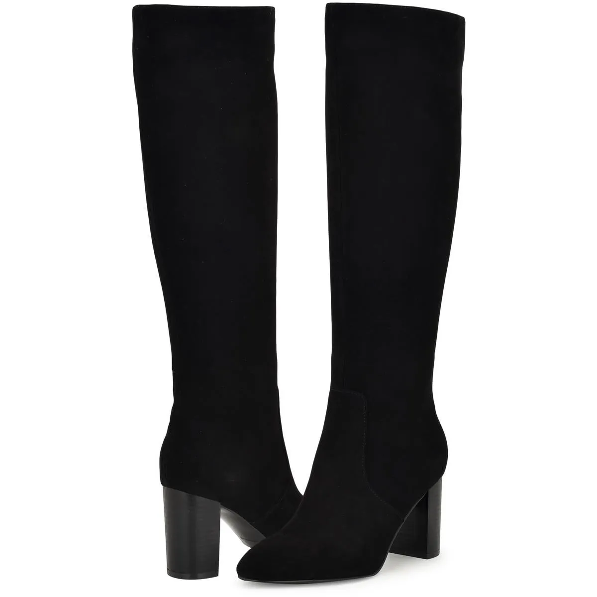 Otton Womens Suede Almond Toe Knee-High Boots