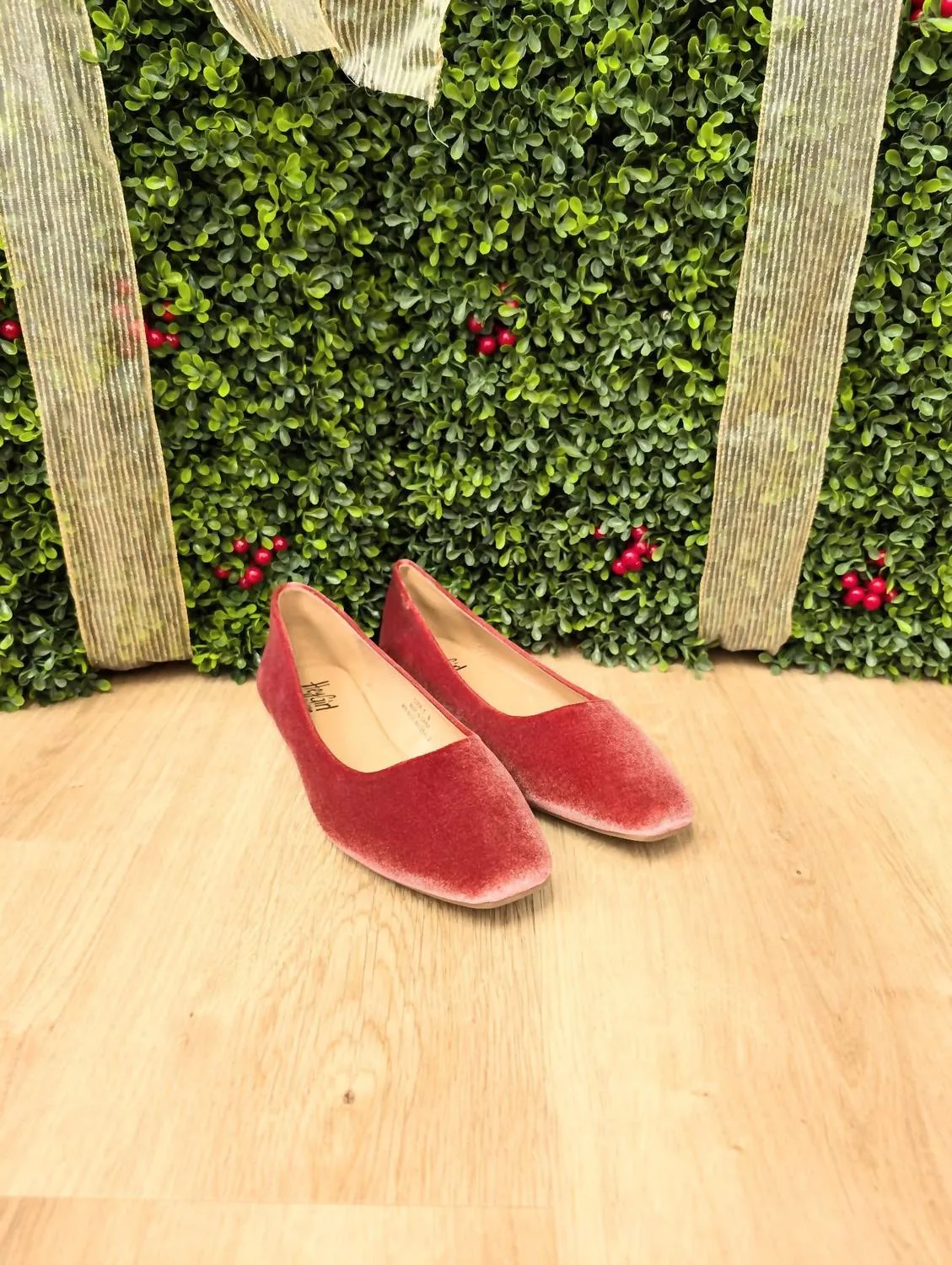 Over It Flat Shoe In Blush