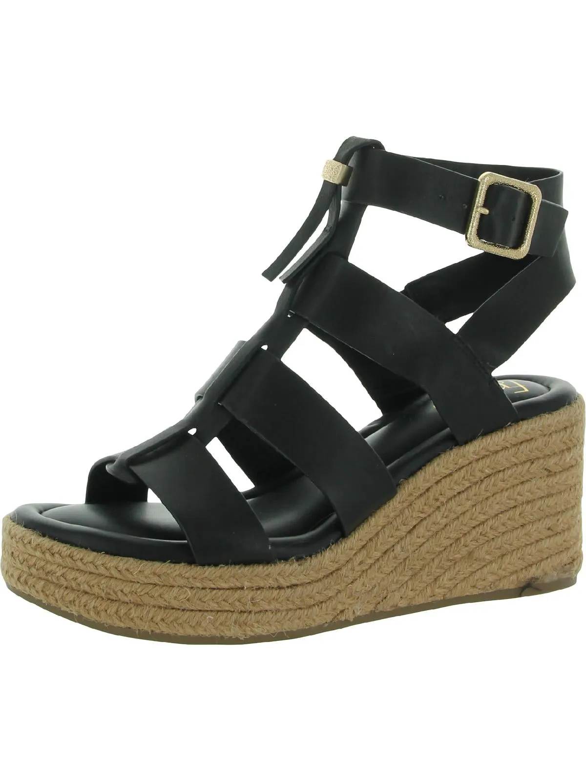Palms Womens Buckle Gladiator Wedge Sandals