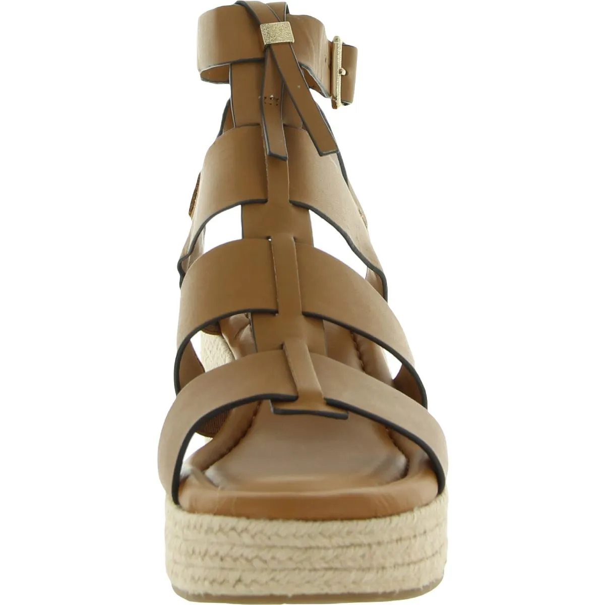 Palms Womens Buckle Gladiator Wedge Sandals
