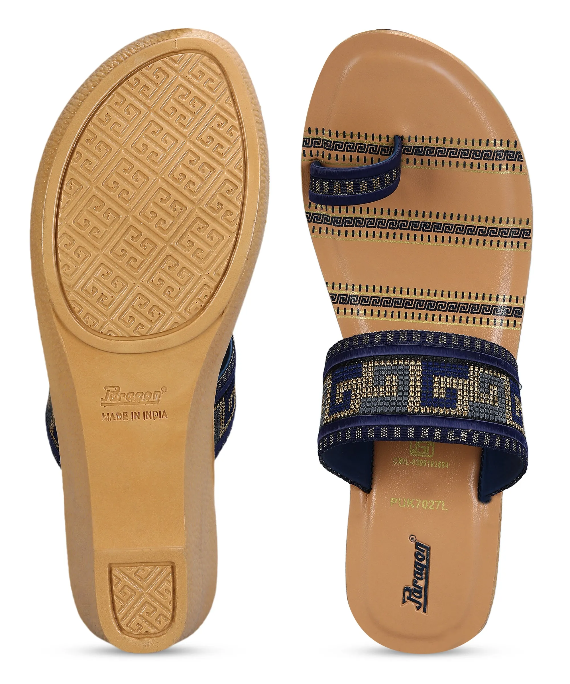Paragon Women's Trendy Wedge Heel Sandals with Cushioned Sole and Sturdy Construction for Everyday Use