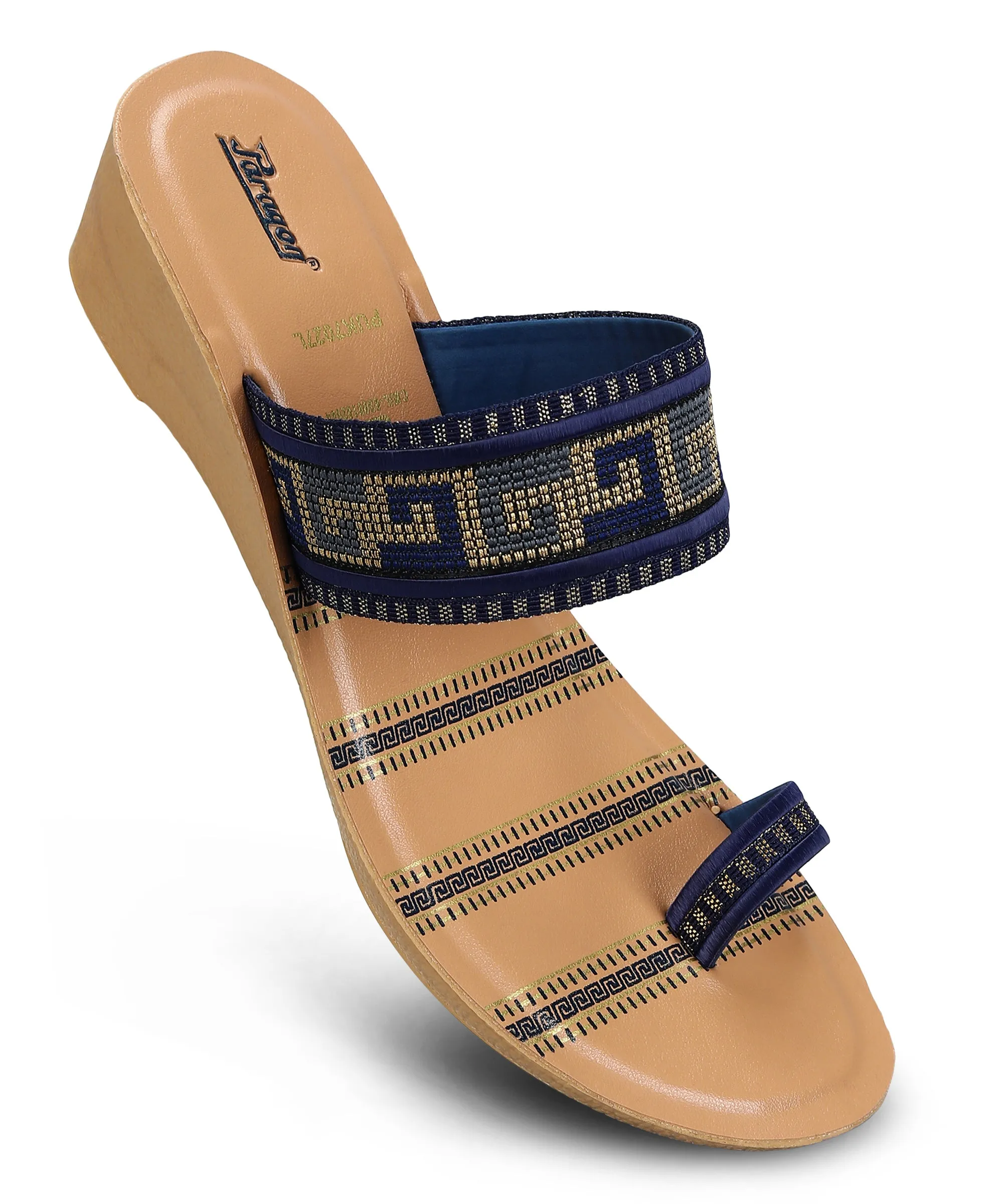 Paragon Women's Trendy Wedge Heel Sandals with Cushioned Sole and Sturdy Construction for Everyday Use
