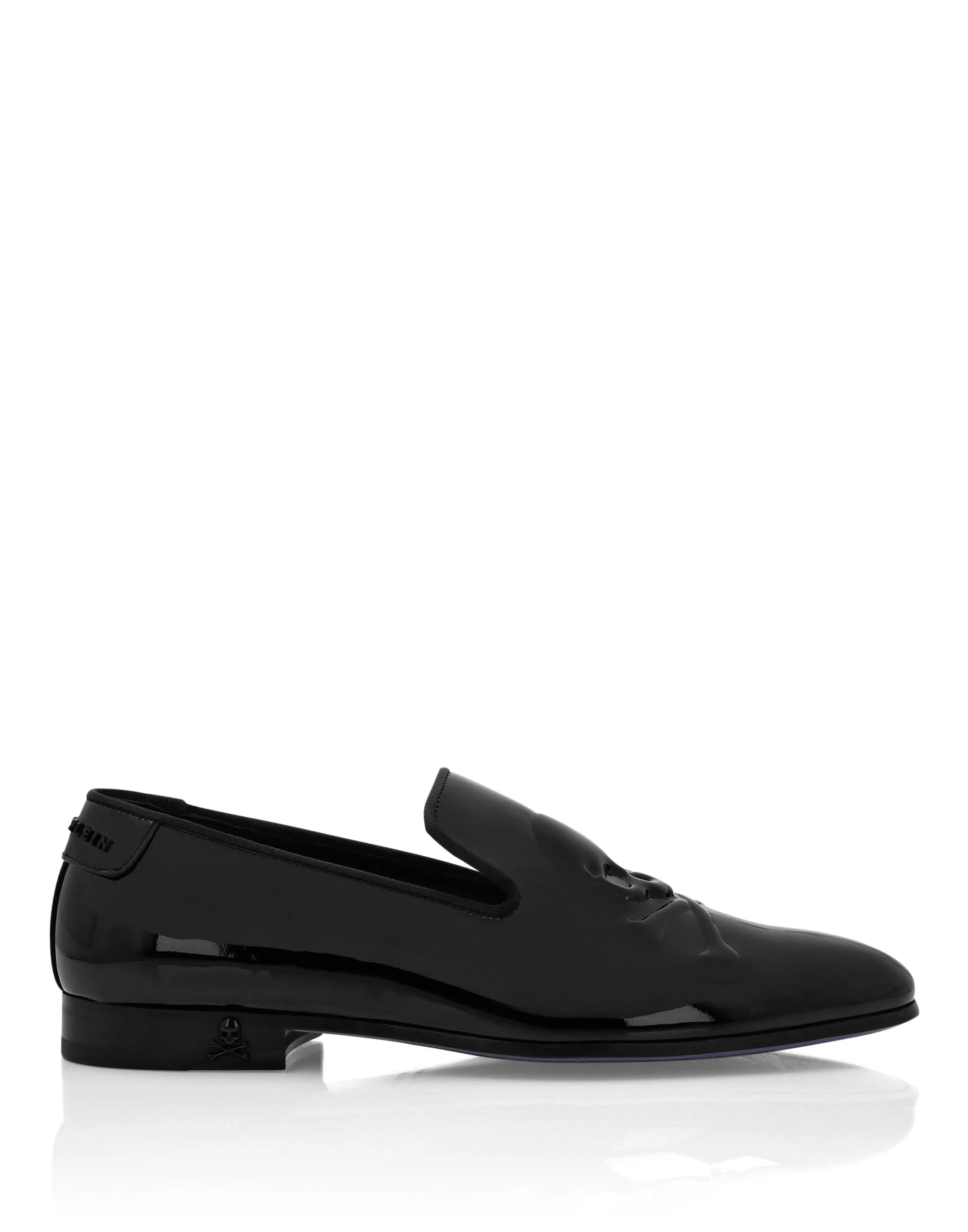 Patent Leather Loafers Skull&amp;Bones
