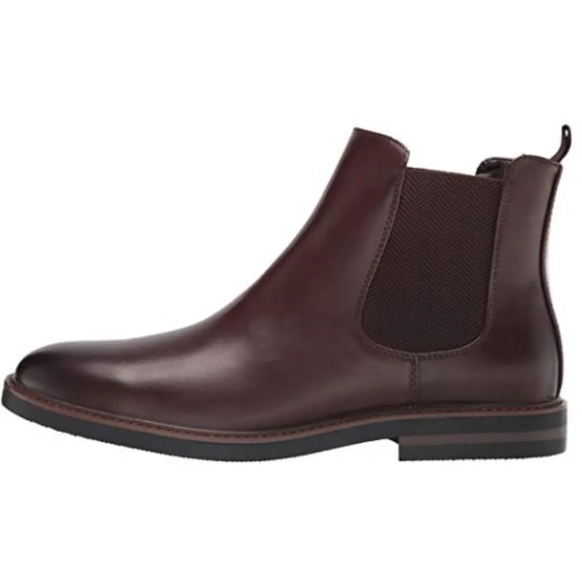 Peyton Mens Faux Leather Padded Insole Chelsea Boots