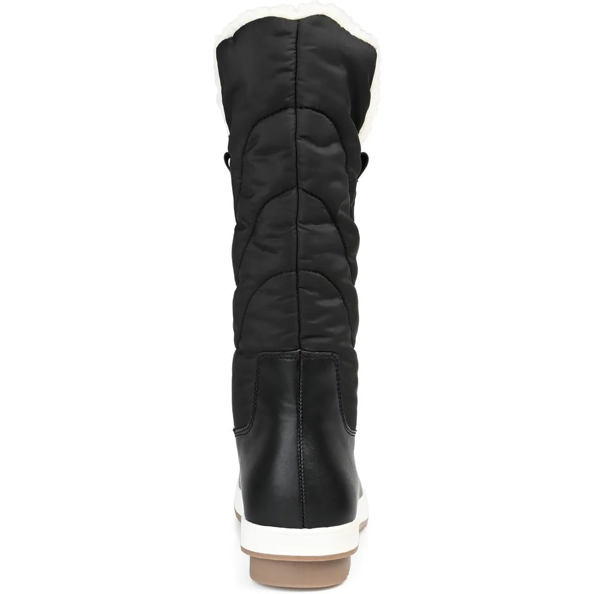 PIPPAH Womens Comfy Duck toe Mid-Calf Boots
