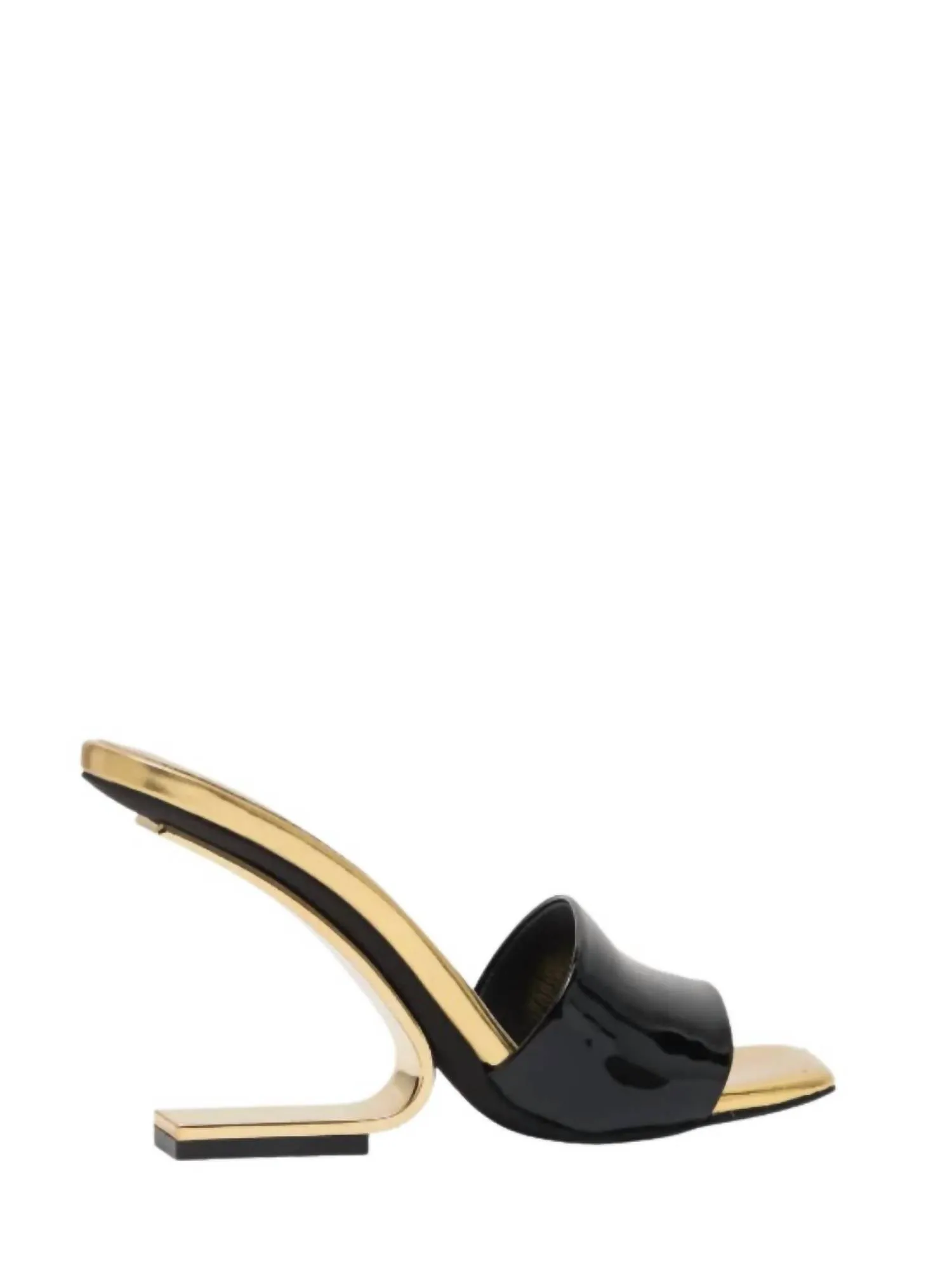 Protract Sandals In Black