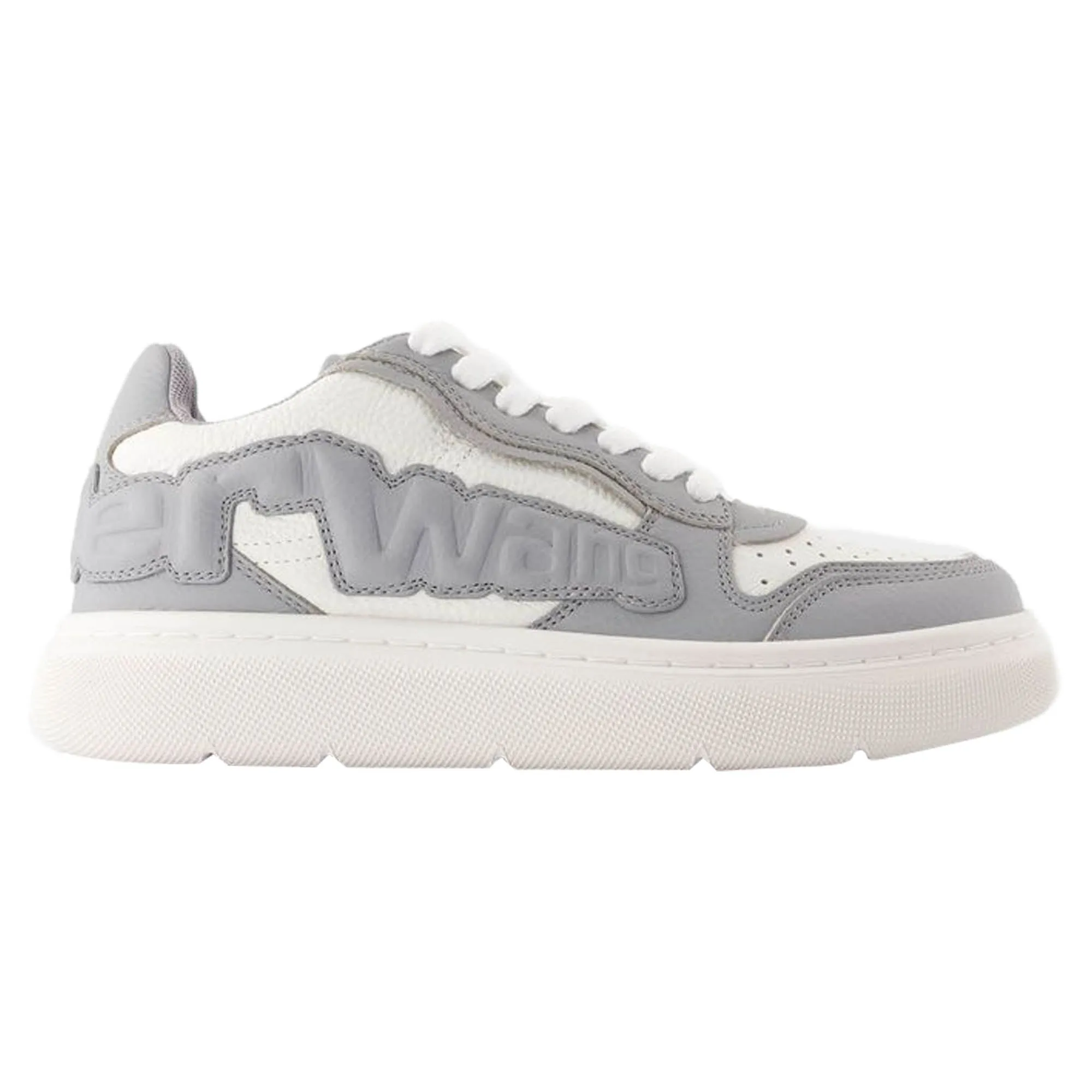 Puff Sneakers - Alexander Wang - Leather - Grey