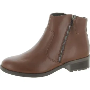 Rachele Womens Suede Low Heel Ankle Boots