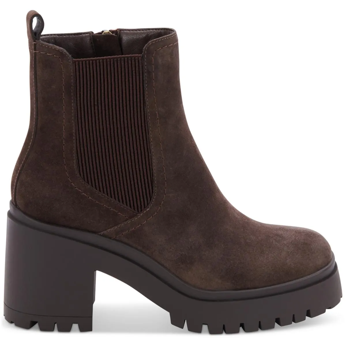RAINE Womens SUEDE BLOCK HEEL Ankle Boots