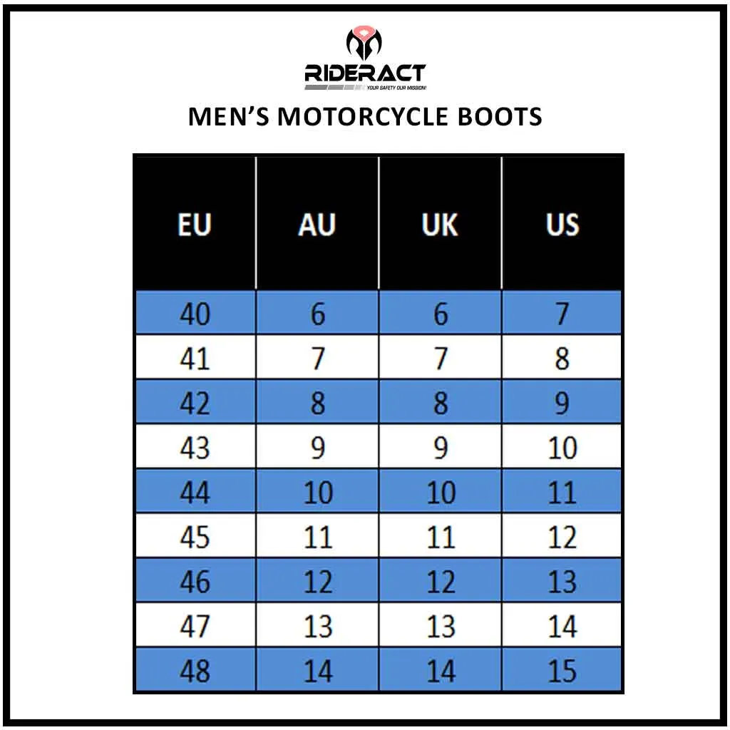 RIDERACT® Motorcycle Boots Digger Motorbike Riding Boots
