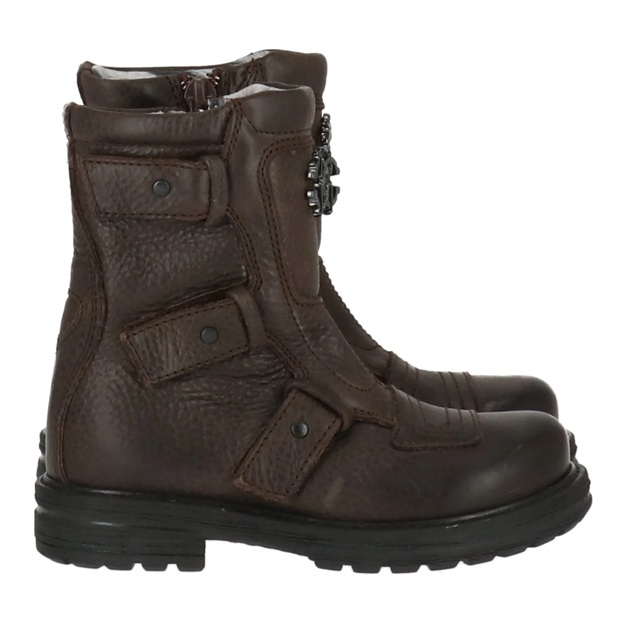 Roberto Cavalli Kids Dark Brown Boot