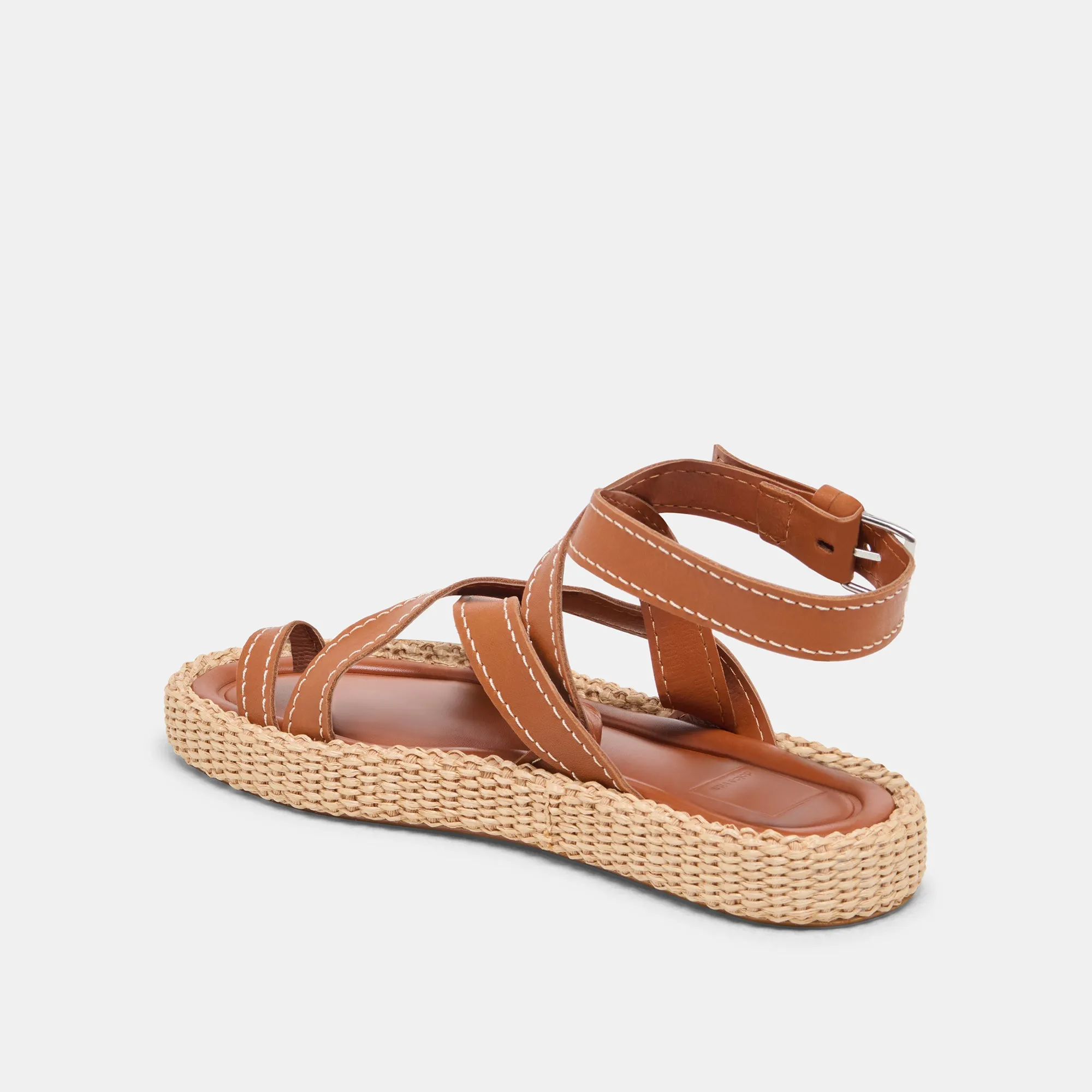 ROXIE SANDALS BROWN LEATHER