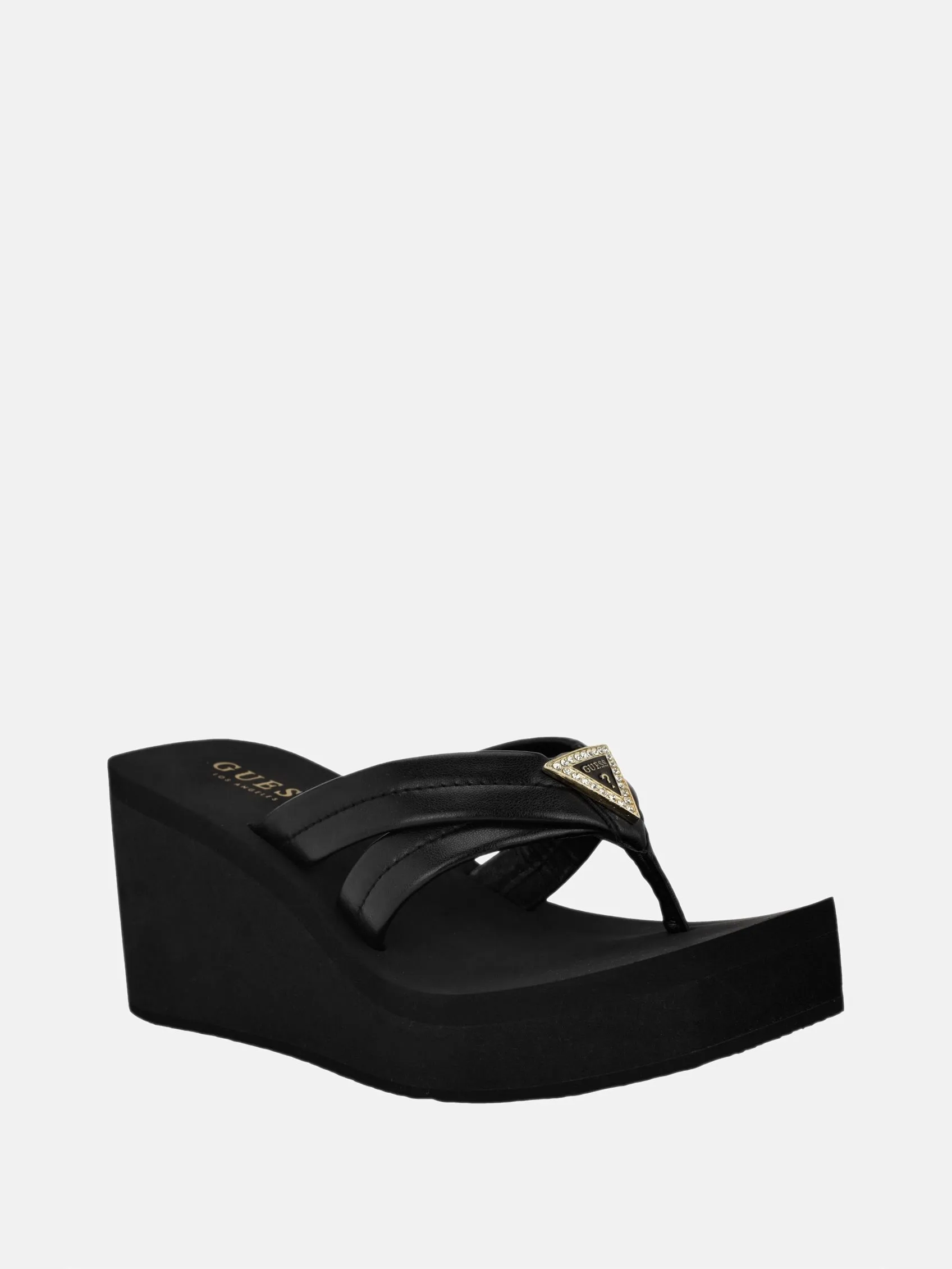 Sarlow Logo Platform Sandals