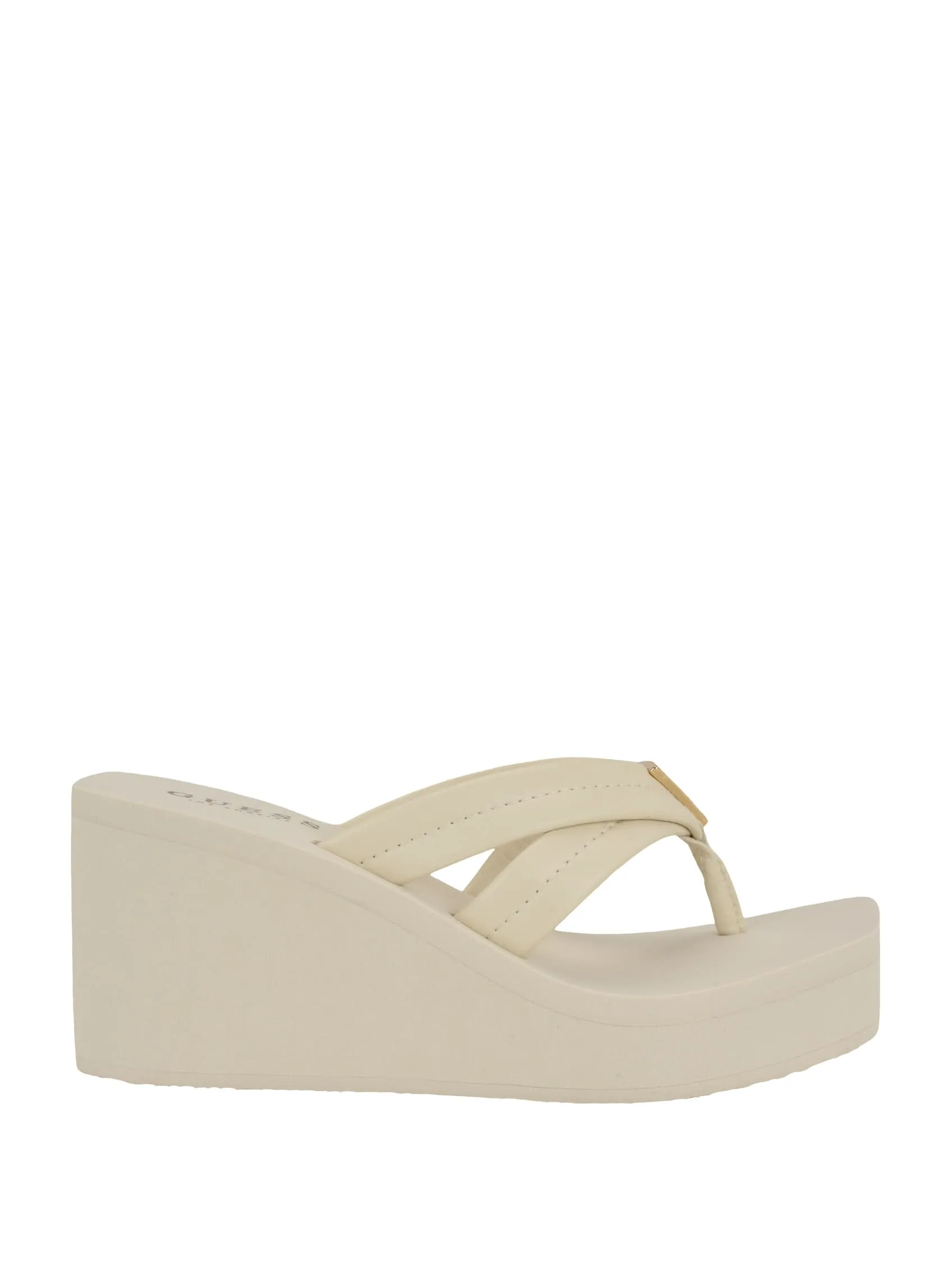Sarlow Logo Platform Sandals
