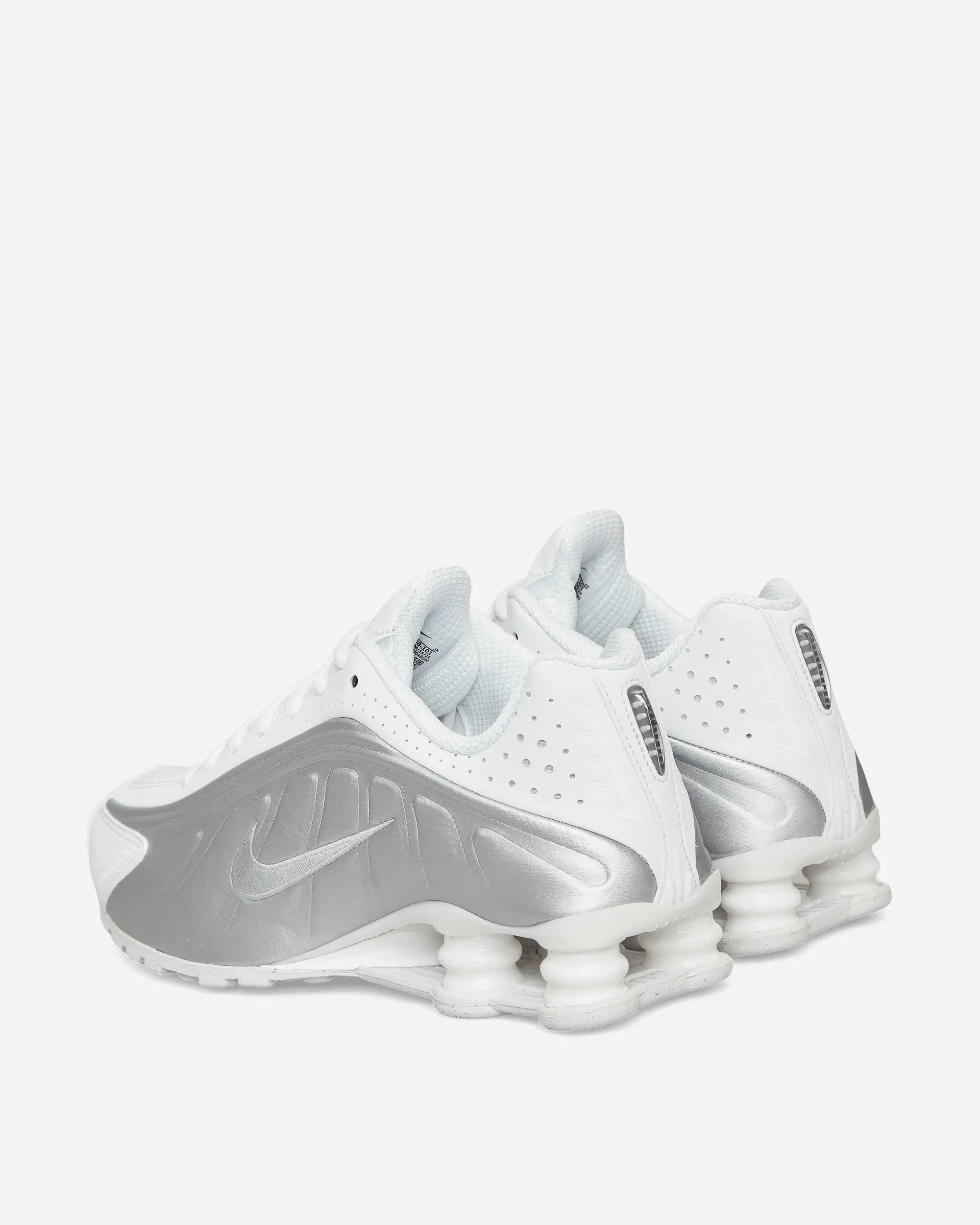 Shox R4 Sneakers White / Metallic Silver