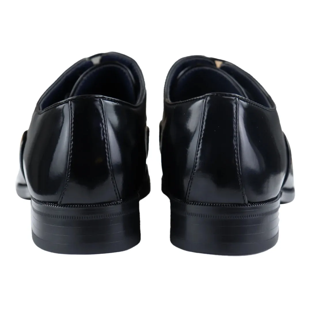 Smart Formal Shoes Patent Round Toe VIntage 1920s