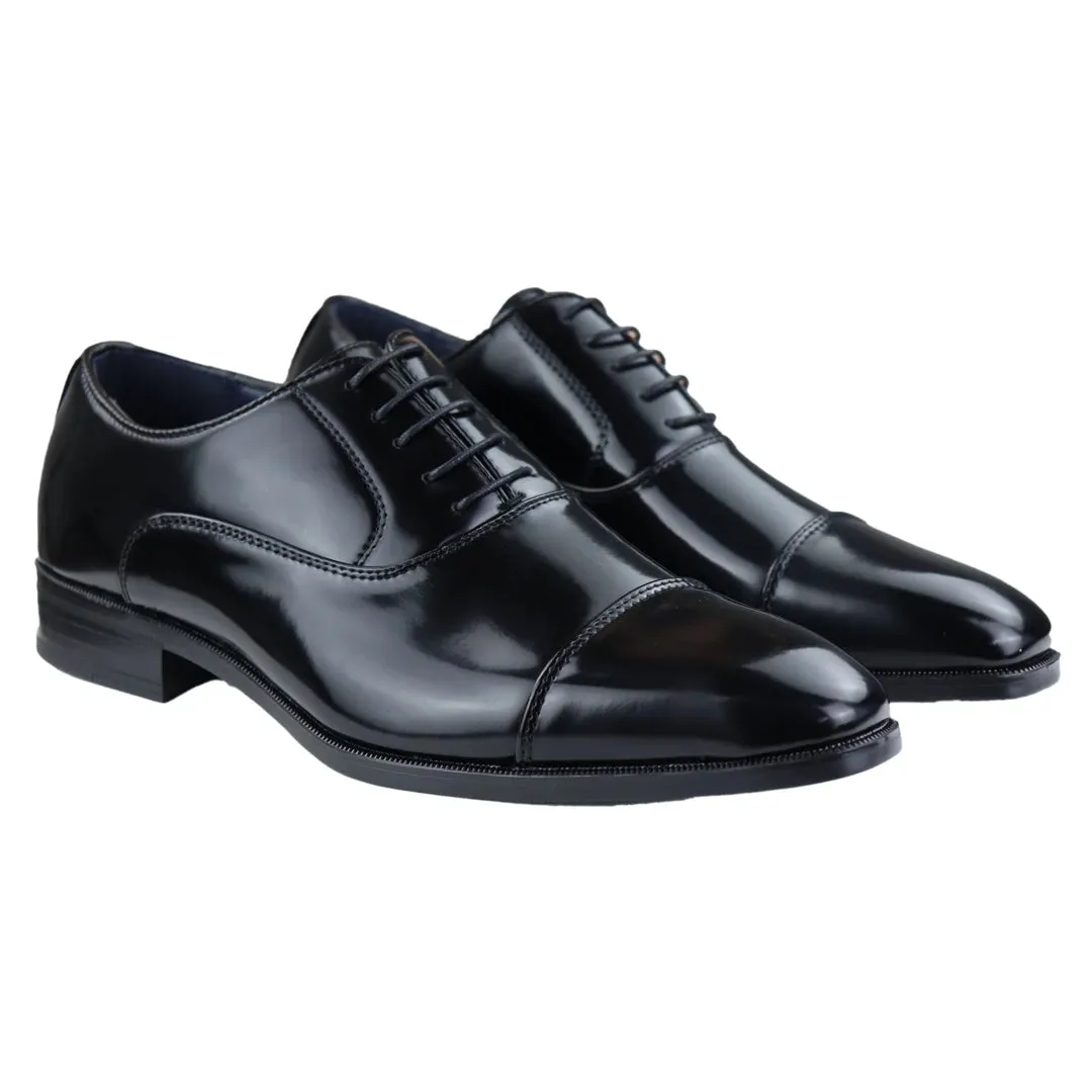 Smart Formal Shoes Patent Round Toe VIntage 1920s