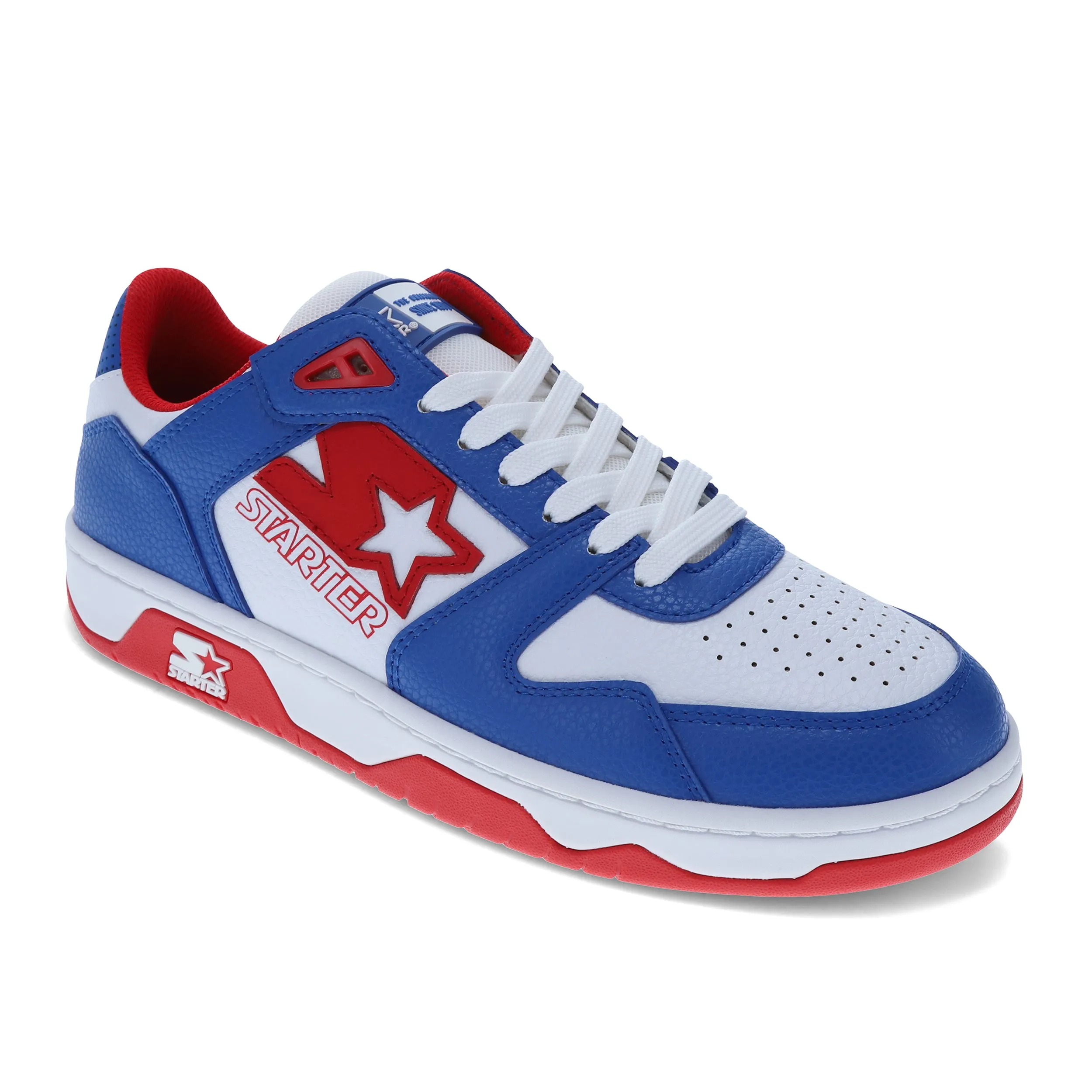 Starter Mens Breakaway 88 Low Vegan Synthetic Leather Casual Lowtop Sneaker Shoe