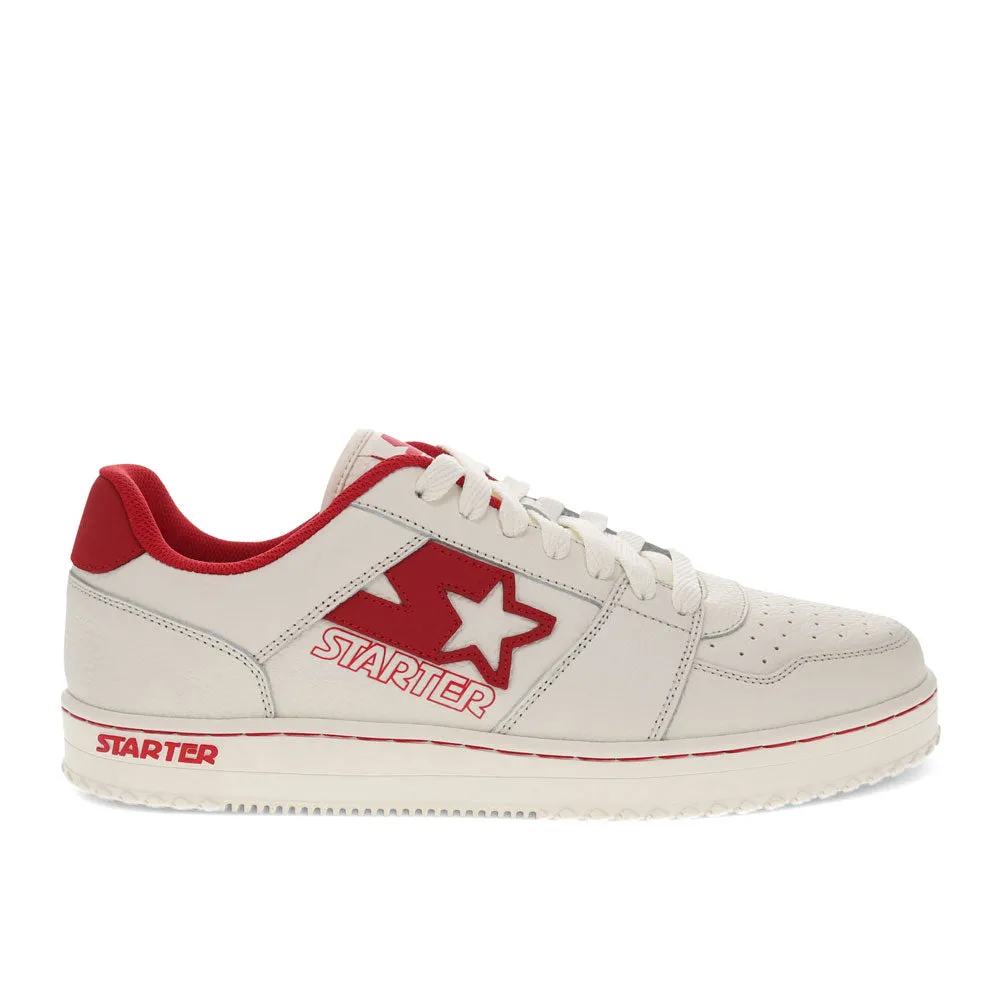 Starter Mens LFS 1 Genuine Leather Casual Lace Up Sneaker Shoe