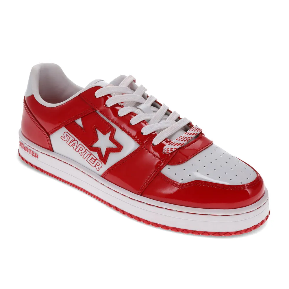Starter Mens LFS 1 Genuine Leather Casual Lace Up Sneaker Shoe