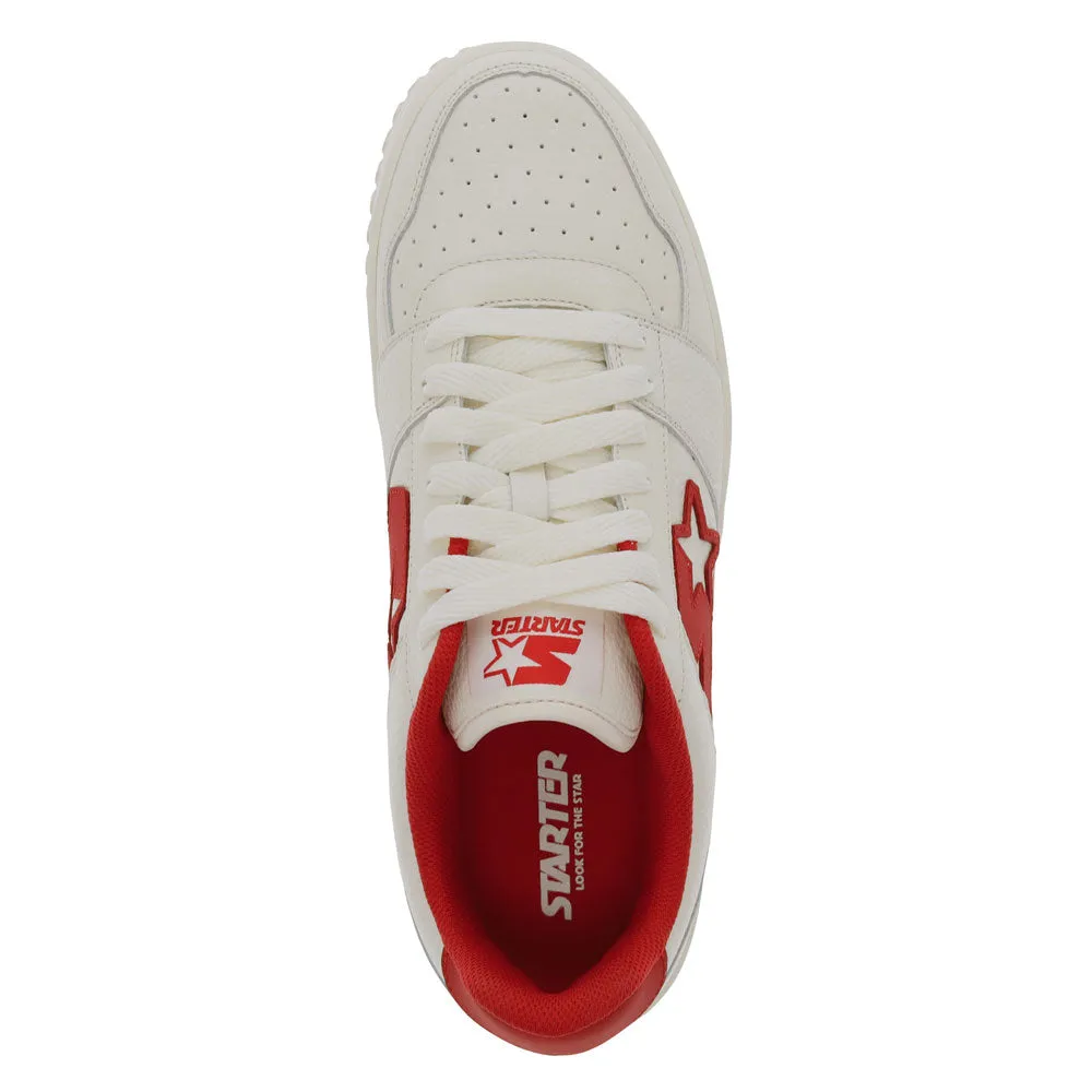 Starter Mens LFS 1 Genuine Leather Casual Lace Up Sneaker Shoe
