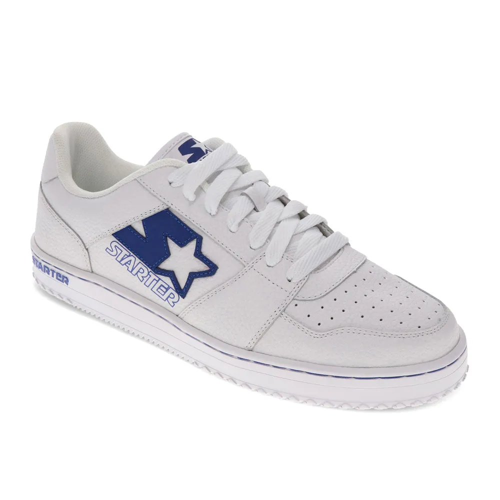 Starter Mens LFS 1 Genuine Leather Casual Lace Up Sneaker Shoe