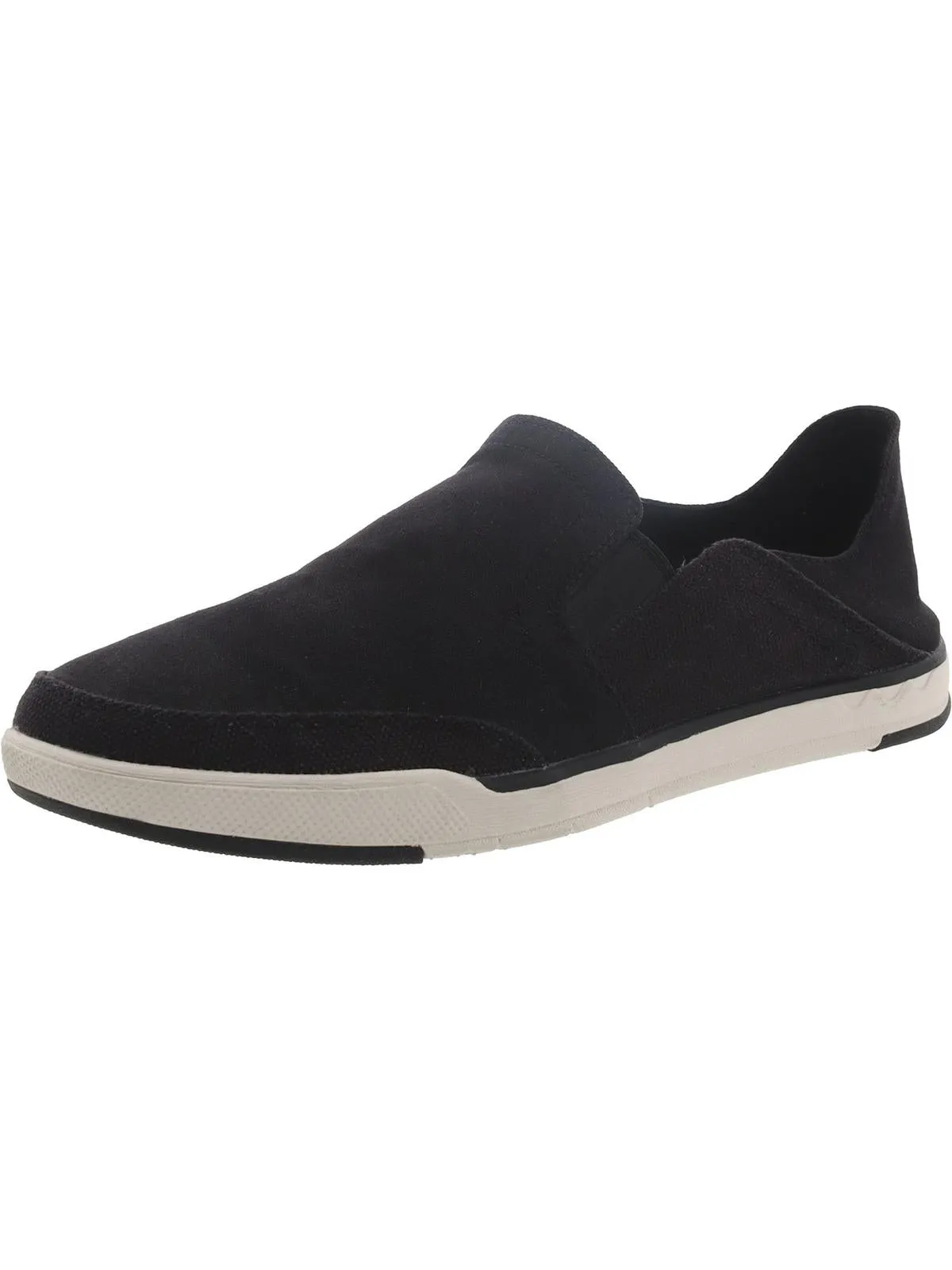 Step Isle Row Mens Canvas Slip On Loafers