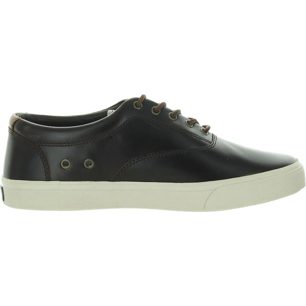 Striper PW CVO Mens Cushioned Footbed Saffiano Leather Casual And Fashion Sneakers