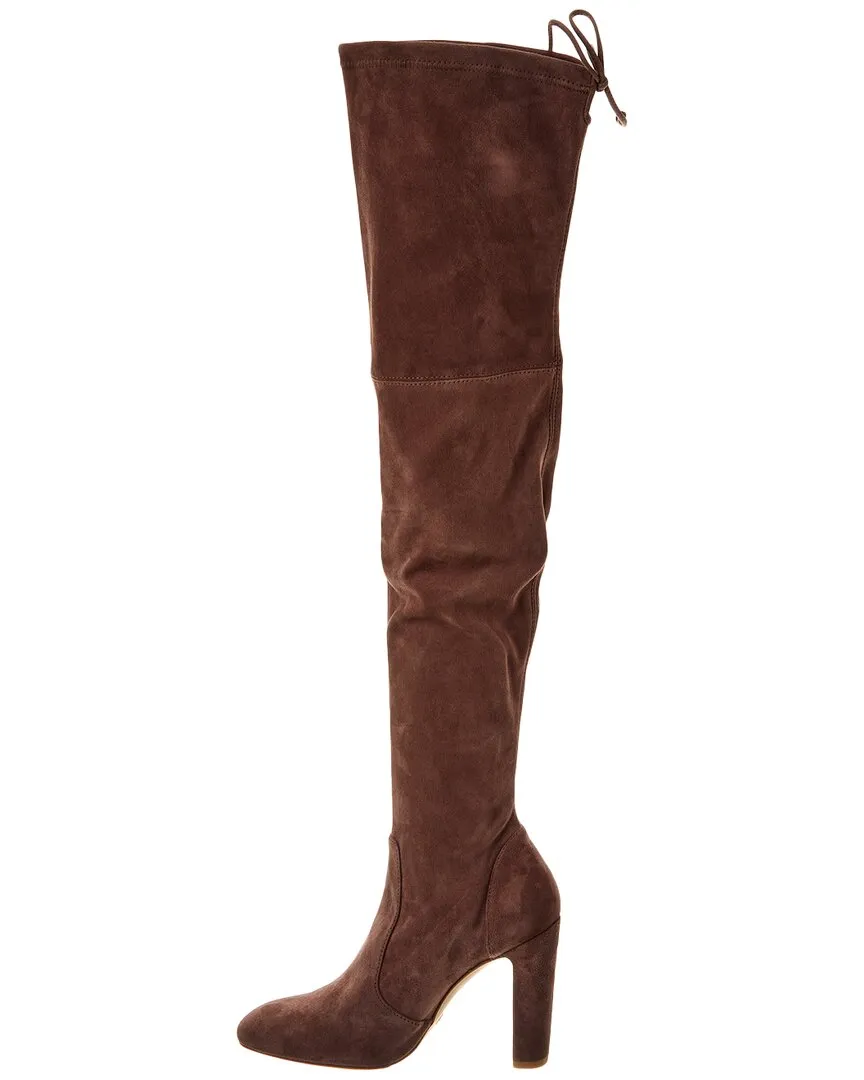 Stuart Weitzman Vidaland 100 Suede Over-The-Knee Boot