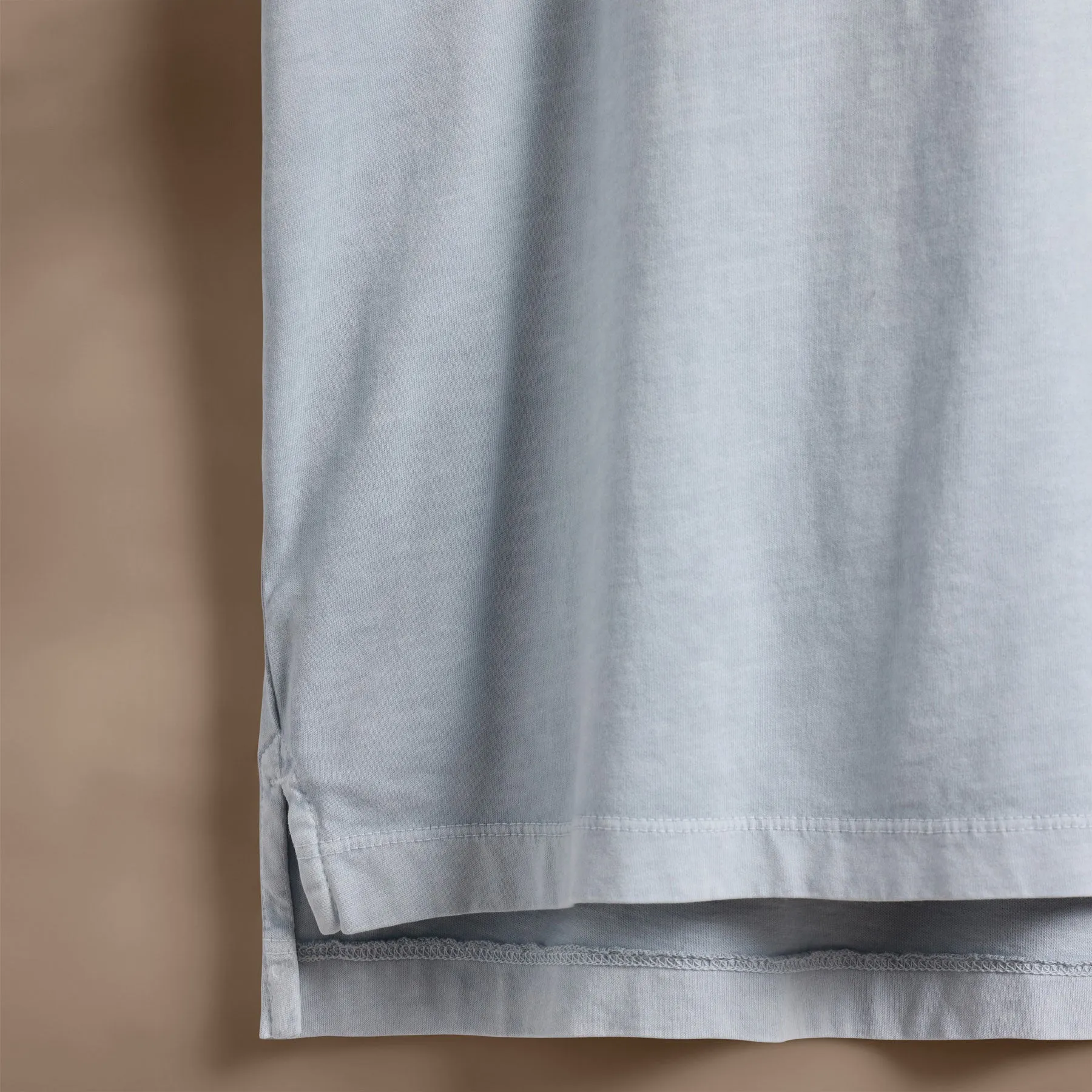 Sueded Jersey Rugby Polo - Grey Glacier Pigment