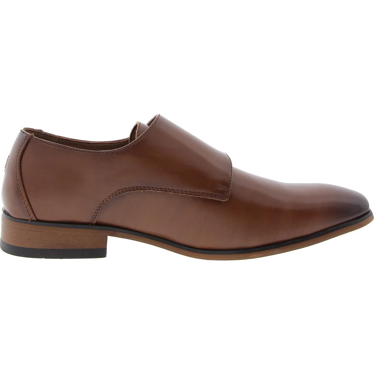 SUMMY Mens Faux Leather Pointed toe Loafers
