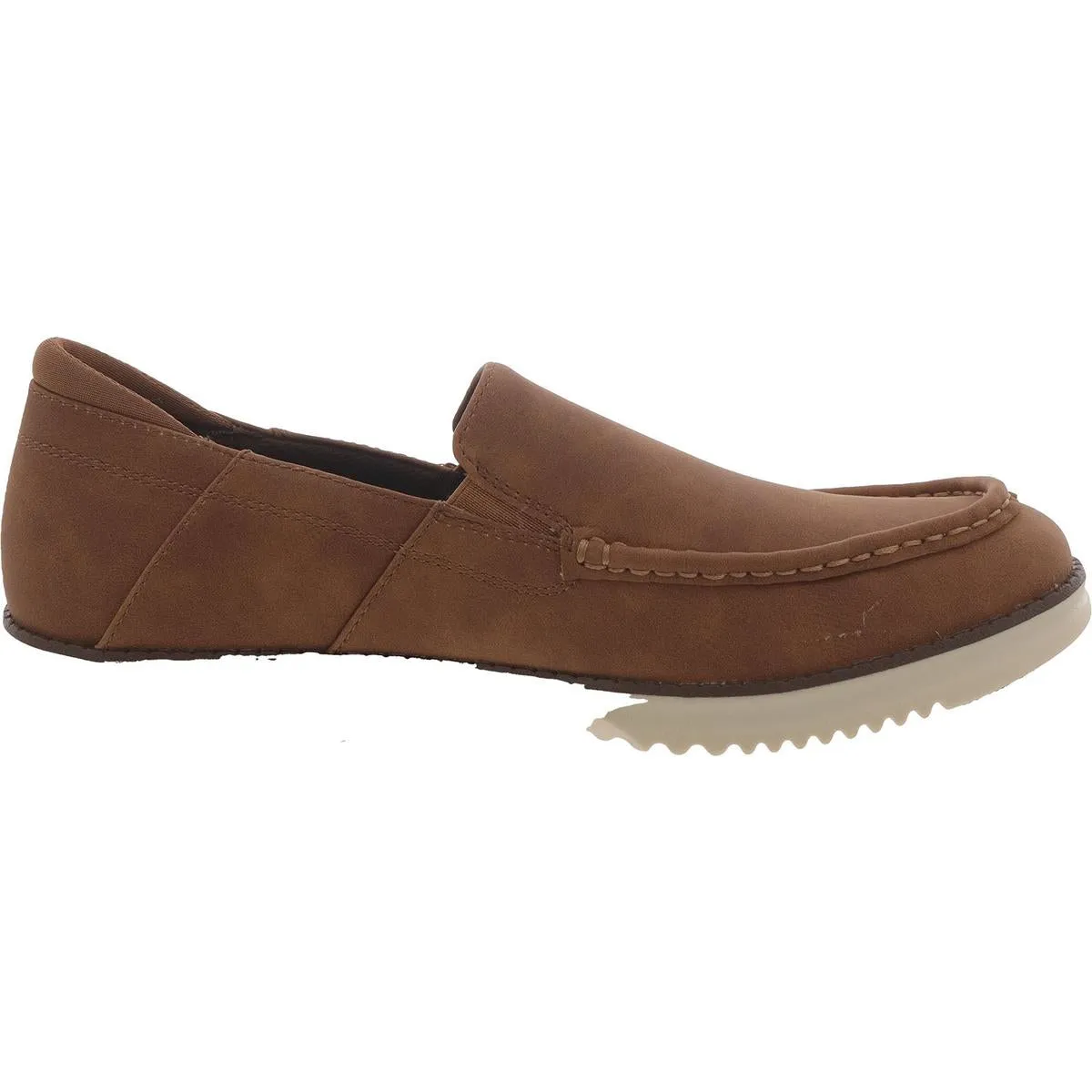 Sync Chill Mens Faux Leather Lifestyle Loafers