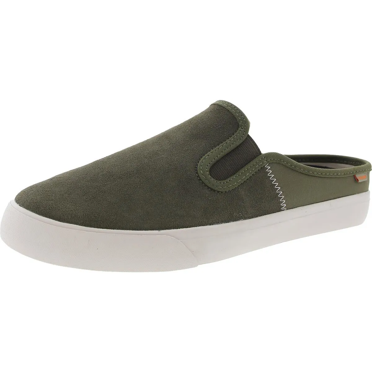 The Edge Mens Solid Suede Slip-on Shoes