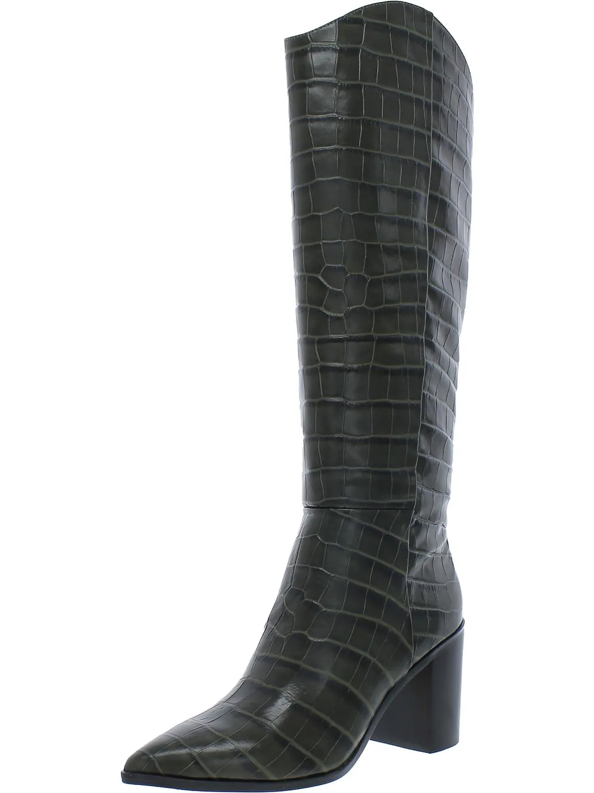 Ticada Womens Pointed Toe Knee-High Boots
