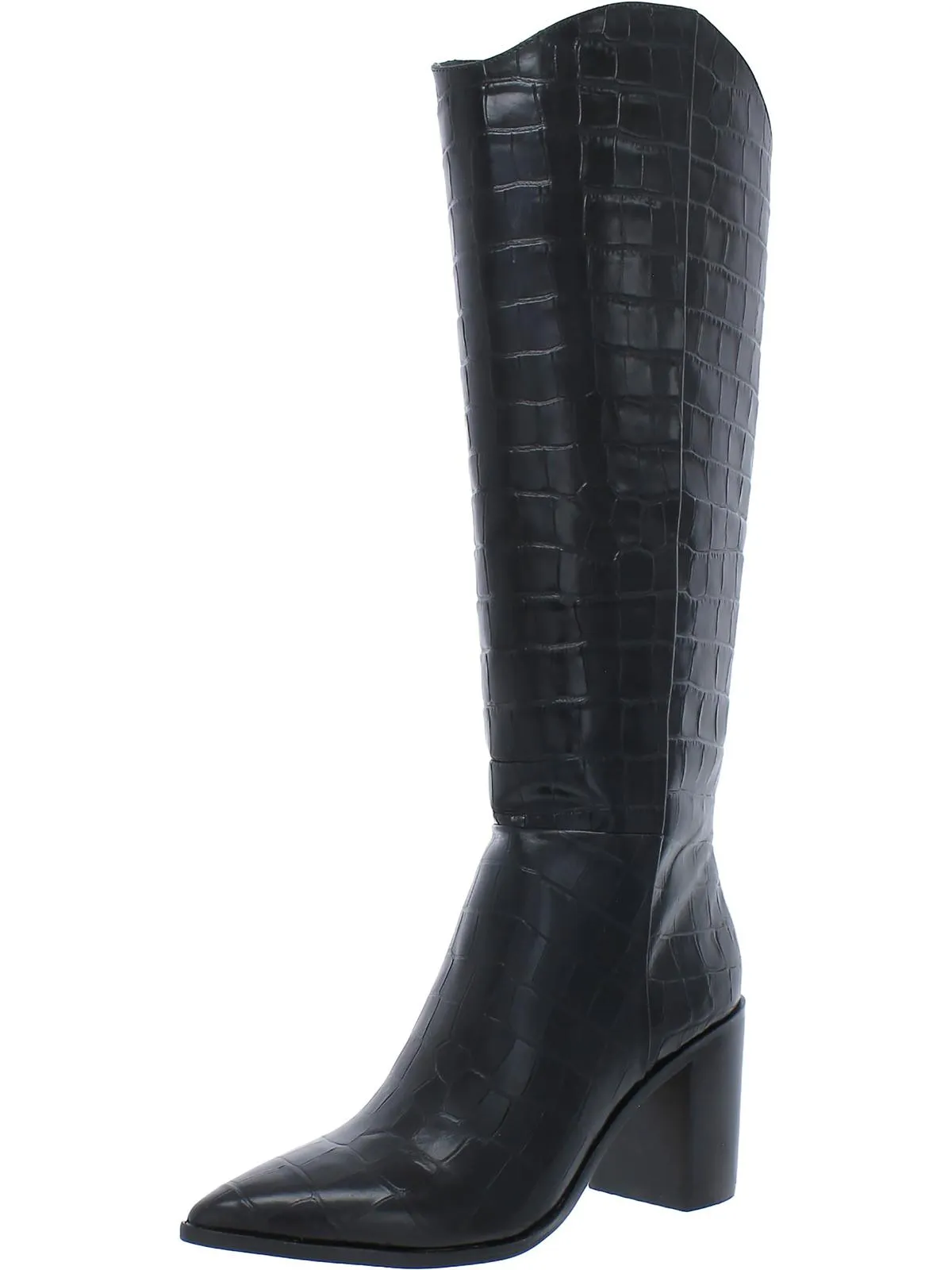 Ticada Womens Pointed Toe Knee-High Boots