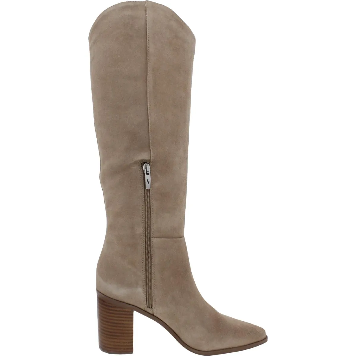 Ticada Womens Pointed Toe Knee-High Boots
