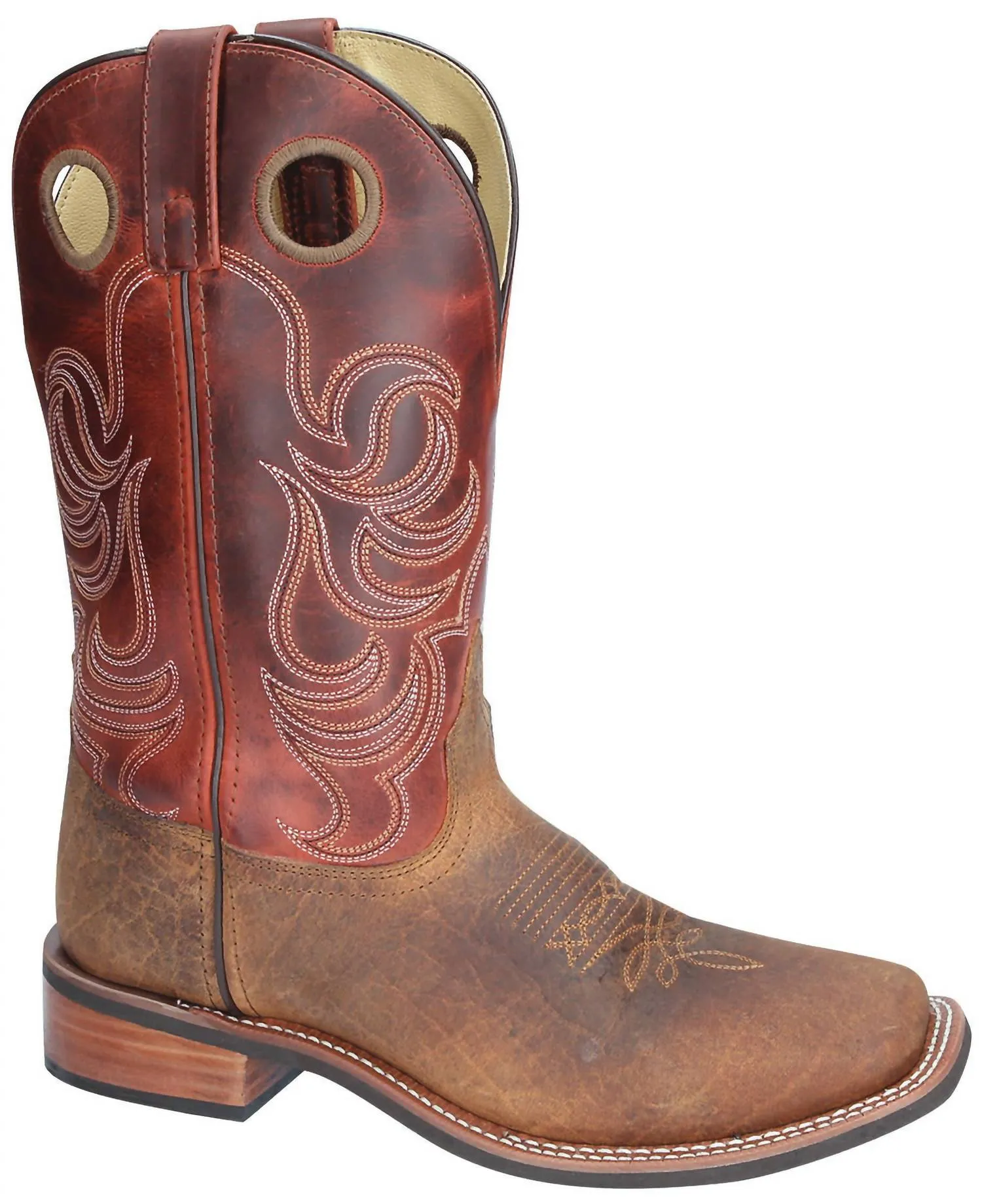 Timber Men's Cowboy Boot In Brown/burnt Apple