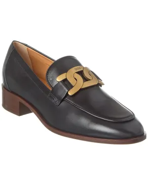 TOD��s Chain Detail Leather Loafer