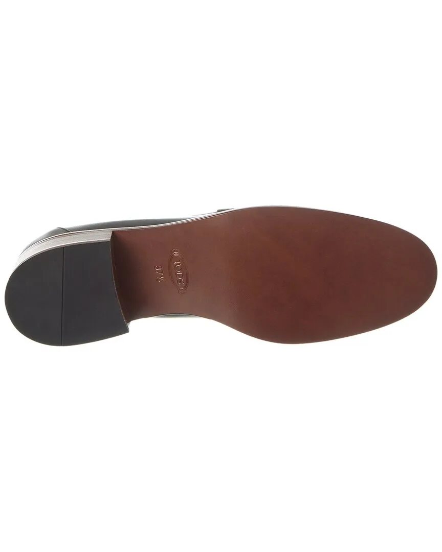 TOD��s Chain Detail Leather Loafer