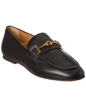TOD��s Double T Leather Loafer