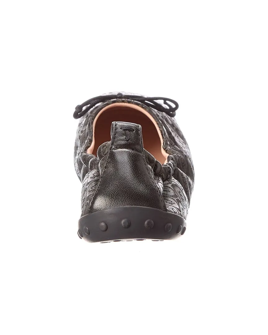 TOD’s Leather Ballerina Flat