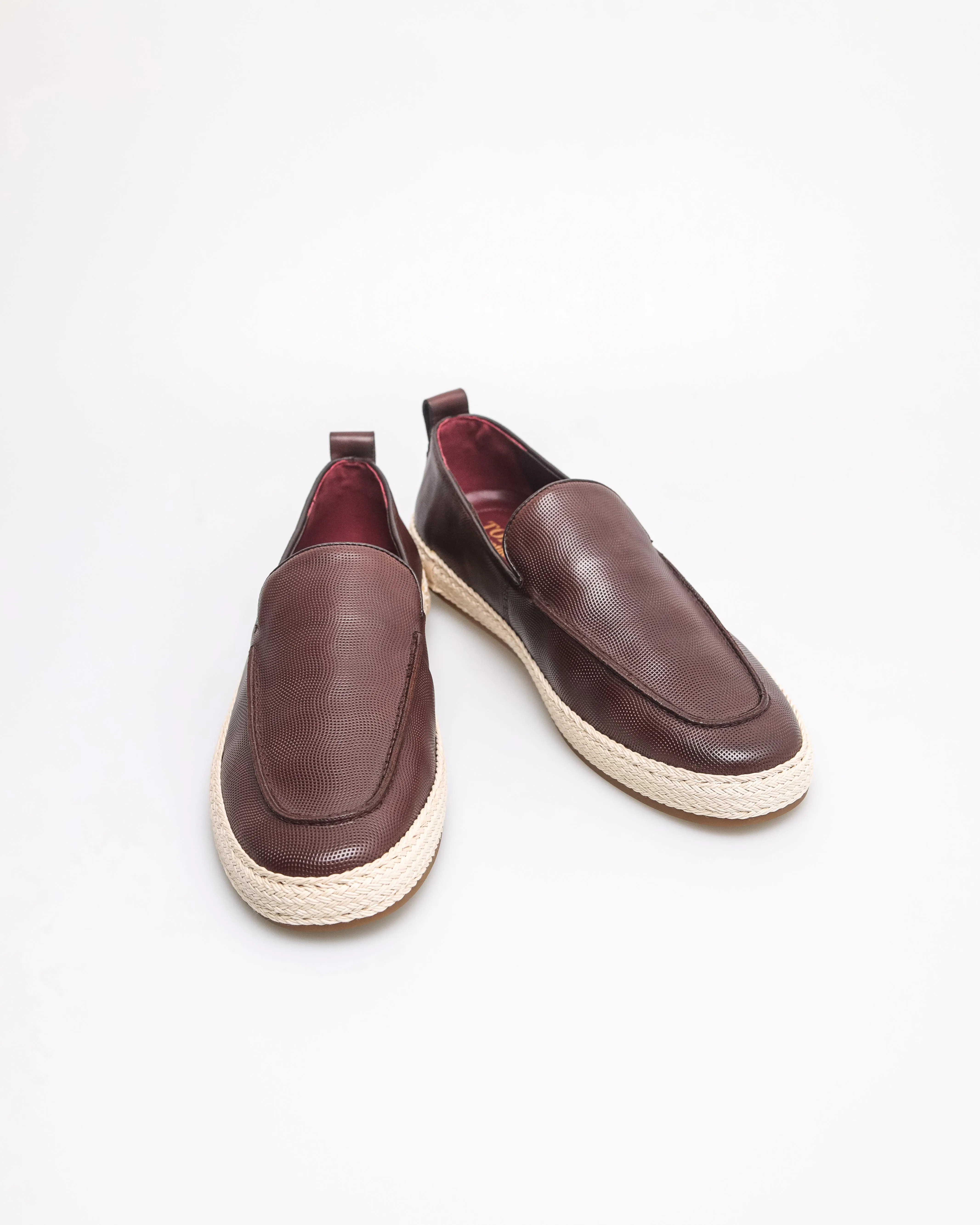Tomaz HF104 Men's Plain Textured Loafers
